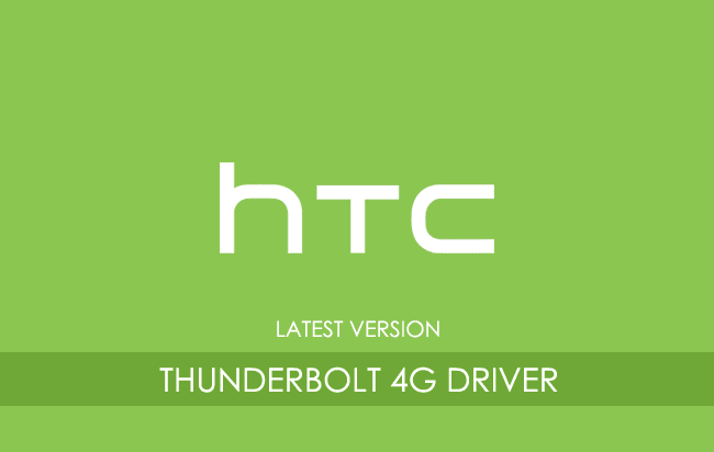 HTC ThunderBolt 4G USB Driver